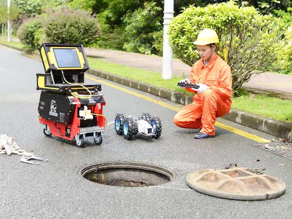 上林管道机器人检测