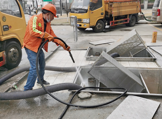 上林隔油池清理